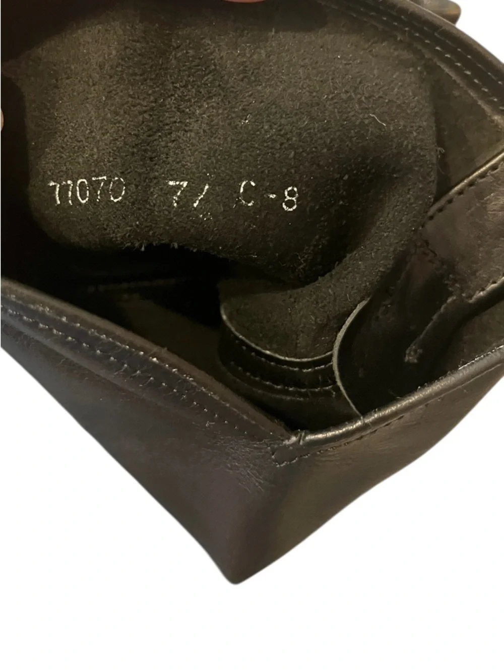 Frye soft black